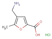 4-(aminomethyl)-5-methyl-2-furoic acid hydrochloride 4-(aminomethyl)-5-methyl-2-furoic acid hydrochloride