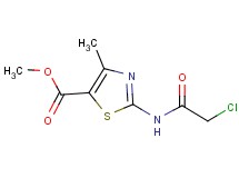 methyl 2-[(chloroacetyl)amino]-4-methyl-1,3-thiazole-5-carboxylate