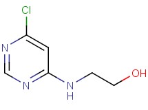 2-[(6-chloro-4-pyrimidinyl)amino]ethanol