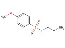 N-(2-aminoethyl)-4-methoxybenzenesulfonamide N-(2-aminoethyl)-4-methoxybenzenesulfonamide