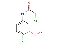 2-chloro-N-(4-chloro-3-methoxyphenyl)acetamide 2-chloro-N-(4-chloro-3-methoxyphenyl)acetamide