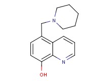 5-(1-piperidinylmethyl)-8-quinolinol 5-(1-piperidinylmethyl)-8-quinolinol