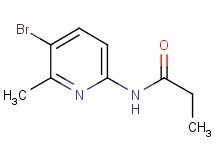 N-(5-bromo-6-methyl-2-pyridinyl)propanamide