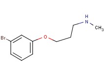 3-(3-bromophenoxy)-N-methyl-1-propanamine 3-(3-bromophenoxy)-N-methyl-1-propanamine