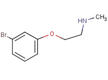 2-(3-bromophenoxy)-N-methylethanamine 2-(3-bromophenoxy)-N-methylethanamine