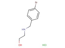 2-[(4-bromobenzyl)amino]ethanol hydrochloride
