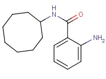 2-amino-N-cyclooctylbenzamide 2-amino-N-cyclooctylbenzamide