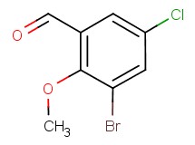 3-bromo-5-chloro-2-methoxybenzaldehyde 3-bromo-5-chloro-2-methoxybenzaldehyde