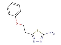 5-(2-phenoxyethyl)-1,3,4-thiadiazol-2-amine 5-(2-phenoxyethyl)-1,3,4-thiadiazol-2-amine