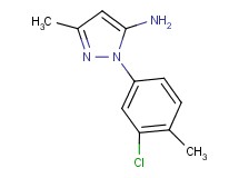 1-(3-chloro-4-methylphenyl)-3-methyl-1H-pyrazol-5-amine 1-(3-chloro-4-methylphenyl)-3-methyl-1H-pyrazol-5-amine
