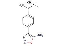 4-(4-tert-butylphenyl)-5-isoxazolamine 4-(4-tert-butylphenyl)-5-isoxazolamine