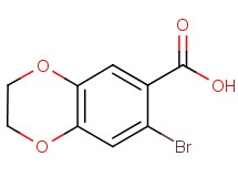 7-bromo-2,3-dihydro-1,4-benzodioxine-6-carboxylic acid 7-bromo-2,3-dihydro-1,4-benzodioxine-6-carboxylic acid
