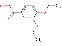 (3,4-diethoxyphenyl)(oxo)acetaldehyde hydrate (3,4-diethoxyphenyl)(oxo)acetaldehyde hydrate