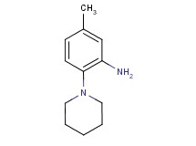 5-methyl-2-(1-piperidinyl)aniline 5-methyl-2-(1-piperidinyl)aniline