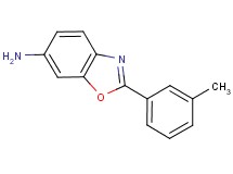2-(3-methylphenyl)-1,3-benzoxazol-6-amine 2-(3-methylphenyl)-1,3-benzoxazol-6-amine