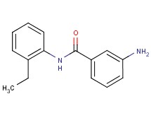 3-amino-N-(2-ethylphenyl)benzamide 3-amino-N-(2-ethylphenyl)benzamide