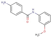 4-amino-N-(3-methoxyphenyl)benzamide 4-amino-N-(3-methoxyphenyl)benzamide