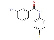 3-amino-N-(4-fluorophenyl)benzamide 3-amino-N-(4-fluorophenyl)benzamide