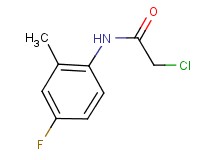 2-chloro-N-(4-fluoro-2-methylphenyl)acetamide 2-chloro-N-(4-fluoro-2-methylphenyl)acetamide