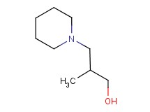 2-methyl-3-(1-piperidinyl)-1-propanol 2-methyl-3-(1-piperidinyl)-1-propanol