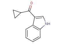 cyclopropyl(1H-indol-3-yl)methanone cyclopropyl(1H-indol-3-yl)methanone