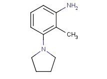 2-methyl-3-(1-pyrrolidinyl)aniline 2-methyl-3-(1-pyrrolidinyl)aniline