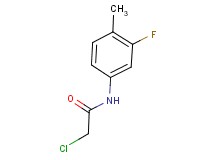 2-chloro-N-(3-fluoro-4-methylphenyl)acetamide 2-chloro-N-(3-fluoro-4-methylphenyl)acetamide