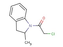 1-(chloroacetyl)-2-methylindoline 1-(chloroacetyl)-2-methylindoline
