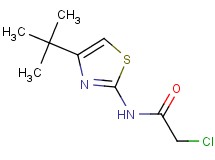 N-(4-tert-butyl-1,3-thiazol-2-yl)-2-chloroacetamide N-(4-tert-butyl-1,3-thiazol-2-yl)-2-chloroacetamide
