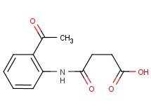 4-[(2-acetylphenyl)amino]-4-oxobutanoic acid