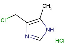 4-(chloromethyl)-5-methyl-1H-imidazole hydrochloride 4-(chloromethyl)-5-methyl-1H-imidazole hydrochloride