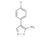 4-(4-chlorophenyl)-5-isoxazolamine 4-(4-chlorophenyl)-5-isoxazolamine
