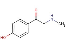 1-(4-hydroxyphenyl)-2-(methylamino)ethanone 1-(4-hydroxyphenyl)-2-(methylamino)ethanone