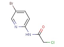 N-(5-bromo-2-pyridinyl)-2-chloroacetamide N-(5-bromo-2-pyridinyl)-2-chloroacetamide
