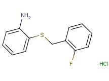 {2-[(2-fluorobenzyl)thio]phenyl}amine hydrochloride