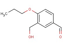 3-(hydroxymethyl)-4-propoxybenzaldehyde 3-(hydroxymethyl)-4-propoxybenzaldehyde