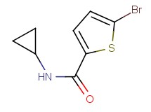 5-bromo-N-cyclopropyl-2-thiophenecarboxamide 5-bromo-N-cyclopropyl-2-thiophenecarboxamide